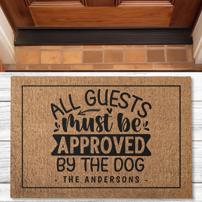 Personalized Dog Lover Doormat (Creator Uploaded)