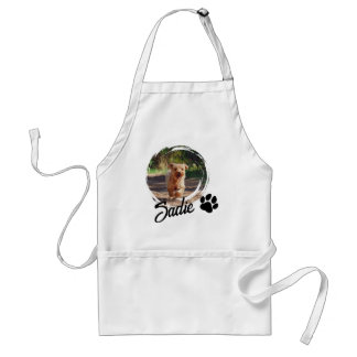 Personalized Dog Lover Gift - Custom Photo & Name Adult Apron