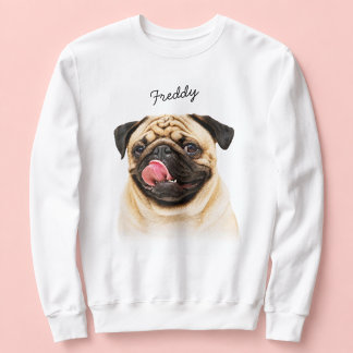 Personalized Dog Lover Gift | Pet Photo Portrait Sweatshirt