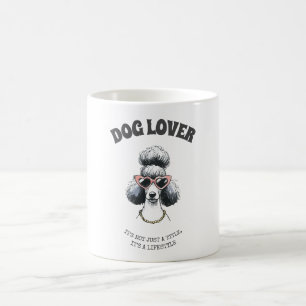 Personalized Dog Lover Mug – Editable Funny Poodle