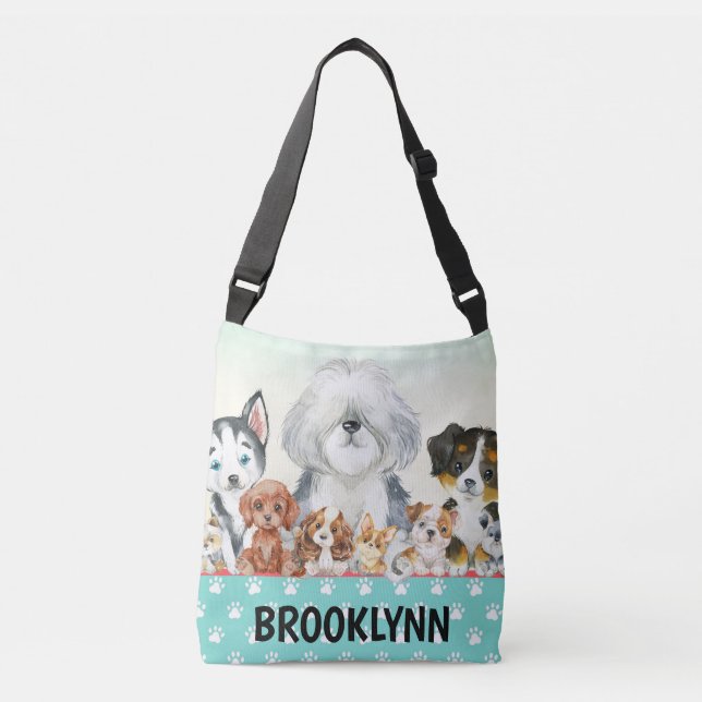Personalized Dog Lover Tote  (Front)