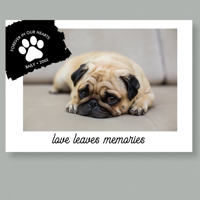 Personalized Dog Memorial Gift Custom Pet Keepsake Acrylic Print (Creator Uploaded)