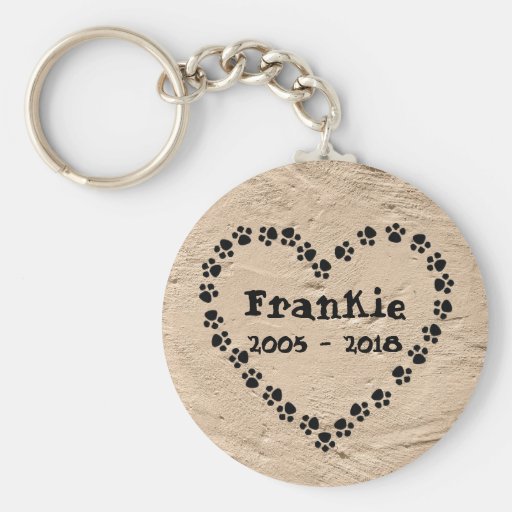 Personalized Dog Memorial Key Chains Let's Personalize That