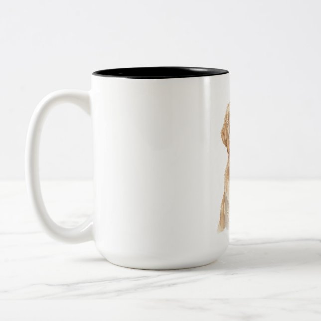 Personalized Dog Memorial Mug with Editable Pet Na (Left)
