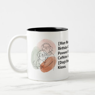 Personalized Dog Mom Coffee Mug Birthday Puppy Mom