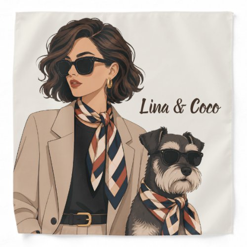 "Personalized Dog Mom Gift" "Custom Pet Owner Bandana