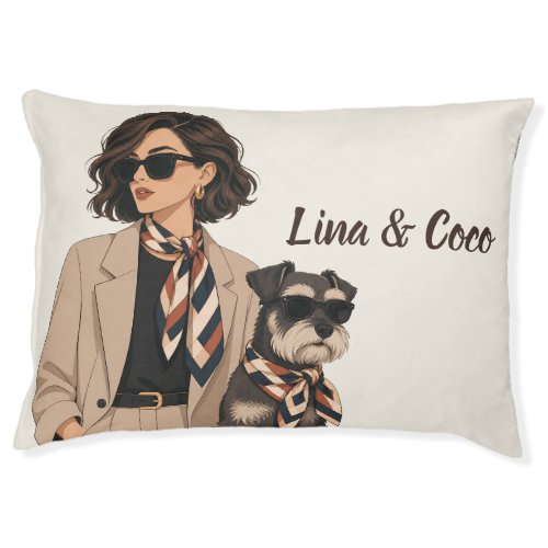 "Personalized Dog Mom Gift" "Custom Pet Owner  Bed