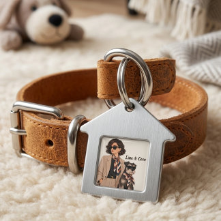 "Personalized Dog Mom Gift" "Custom Pet Owner ID Tag