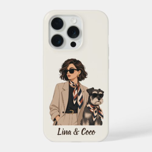 "Personalized Dog Mom Gift" "Custom Pet Owner  iPhone 15 Pro Case