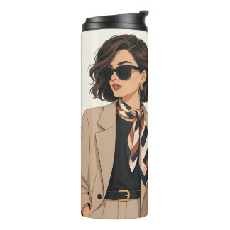 "Personalized Dog Mom Gift" "Custom Pet Owner Thermal Tumbler