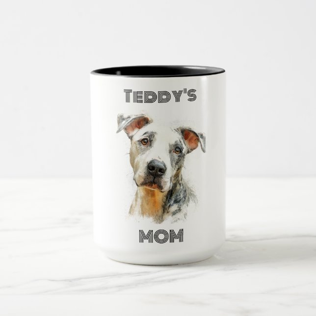 Personalized Dog Mom Photo Combo Mug | Custom Gift (Center)