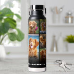 Personalized Dog Mom Photo Water Bottle<br><div class="desc">Personalized Best Dog Mom 9 Photo Collage Water Bottle. This heartfelt water bottle is a perfect way to celebrate the dog mom in your life. Featuring a collage of nine cherished pet photos, this bottle brings together beloved memories for a touching, everyday reminder. At the bottom, Best Dog Mom is...</div>