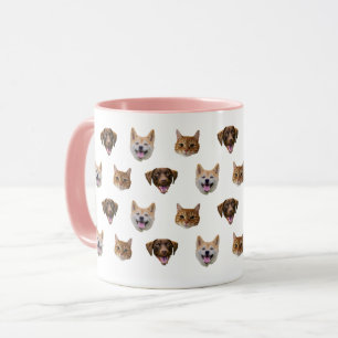 Personalized Dog Mug, Dog Cat Mom Gift Mug
