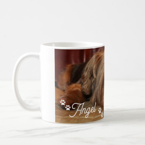 Personalized Dog Name Cute Yorkshire Terrier  Coffee Mug