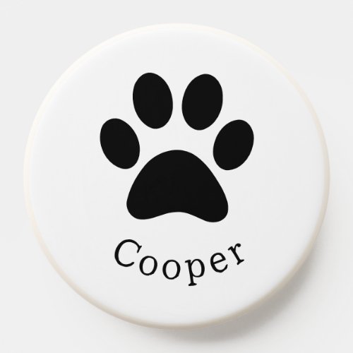Personalized Dog Name PopSockets with Paw Pet Name