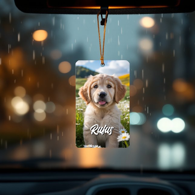 Personalized Dog or Cat Gift Custom Pet Photo Air Freshener (Personalized Dog or Cat Gift Custom Pet Photo Air Freshener)