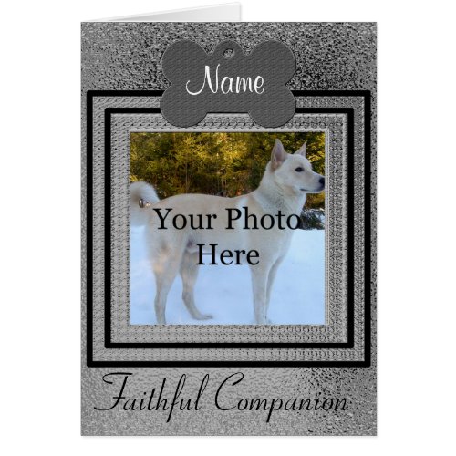 Personalized Dog or Cat Memorial