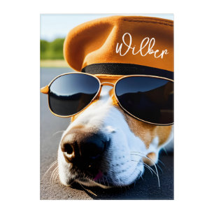 Personalized Dog Photo Acrylic Wall Art
