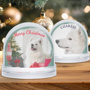 Personalized Dog Photo Custom Pet Keepsake Snow Globe