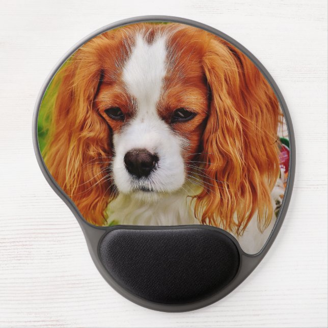 Personalized Dog Photo Dog Lover Keepsake Gel Mouse Pad (Front)