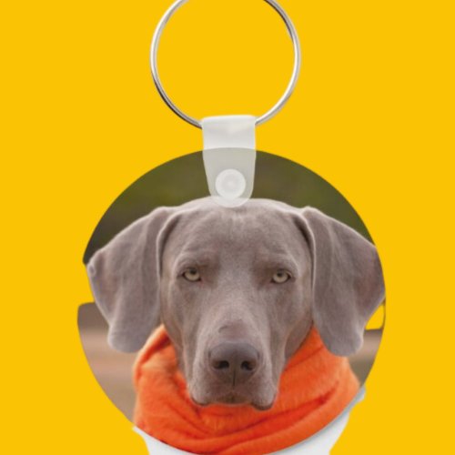 Personalized Dog Photo Key_chain Pet Lover Photo  Keychain