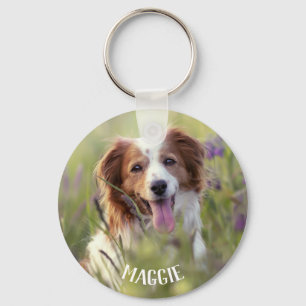 Personalized Dog Photo Keychain