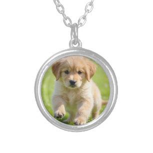Personalized Dog Photo Necklace Custom Pet Gift