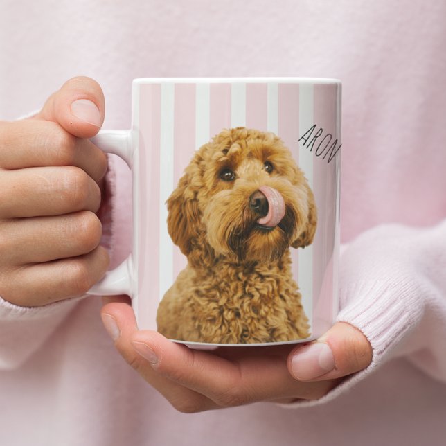 Personalized Dog Photo Pet Lover Gift Coffee Mug (Creator Uploaded)