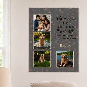 Personalized Dog Photo Poster