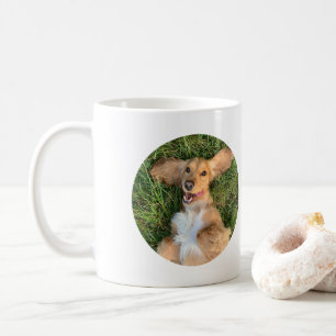 Personalized Dog Photo with Text Custom Gift Coffee Mug