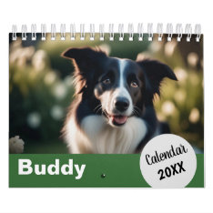 Personalized Dog Photos Pet Year Create Your Own Calendar at Zazzle