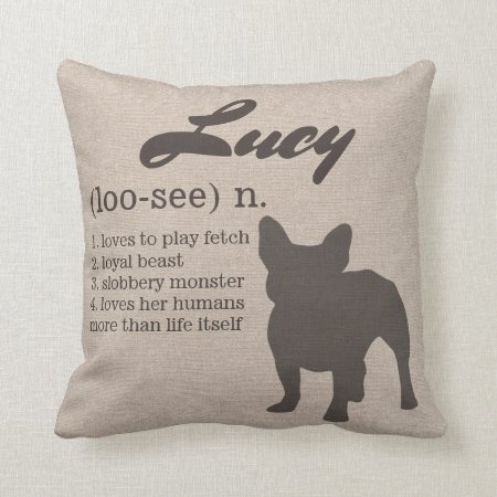 Personalized Dog Pillow - Dog Lovers Gift