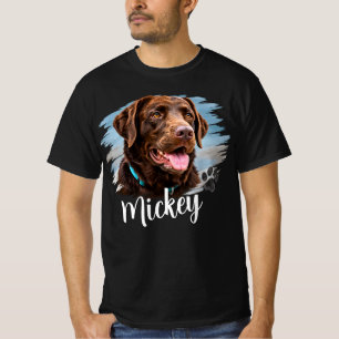 Personalized Dog Portrait T-Shirt