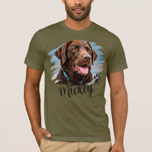 Personalized Dog Portrait T-Shirt