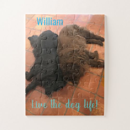 Personalized Dog Puzzle