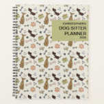 Personalized Dog Sitter Planner Business at Zazzle