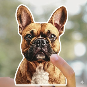 Personalized Dog Stickers custom Dog Face Sticker