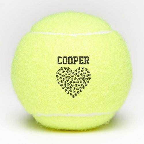Personalized Dog Tennis Balls