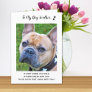 Personalized Dog Walker Pet Care Pet Photo  Thank Thank You Card