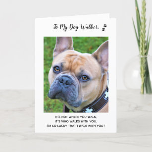 Dog Walker Thank You Cards & Templates | Zazzle