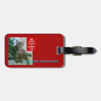 Personalized dogs and cats pattern. Luggage Tags