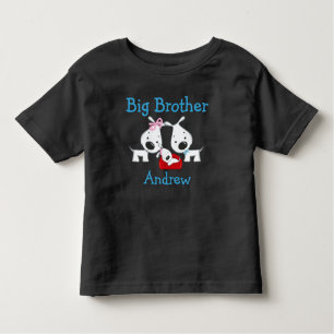 Personalized Dogs Big Brother Toddler T-shirt