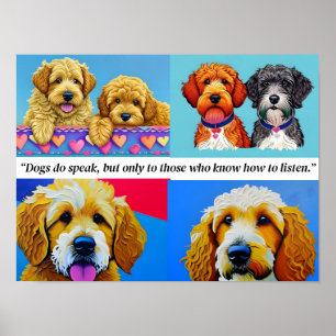 Personalized Dogs Photo Poster