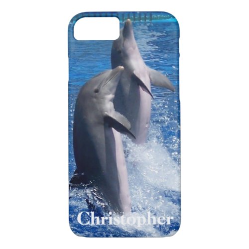 Personalized Dolphin Design iPhone 87 Case