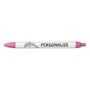 Personalized dolphin logo writing pens
