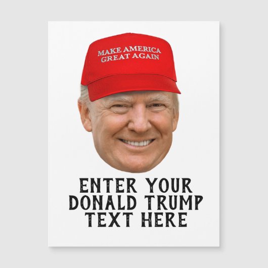 PERSONALIZED DONALD TRUMP MAGA (Front)