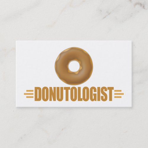 Personalized Donut Business Card Template