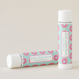 Personalized Donut Party Lip Balm