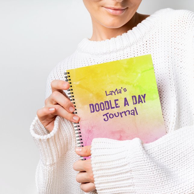 Personalized Doodle A Day Journal (Creator Uploaded)