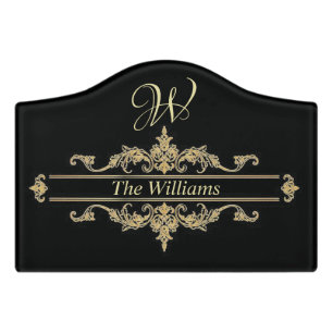 Personalized Door Sign